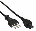 InLine® Notebook power cable, Italy plug to NB plug, 2.0m