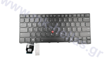 Lenovo Keyboard English U.S. (International) Black Backlight